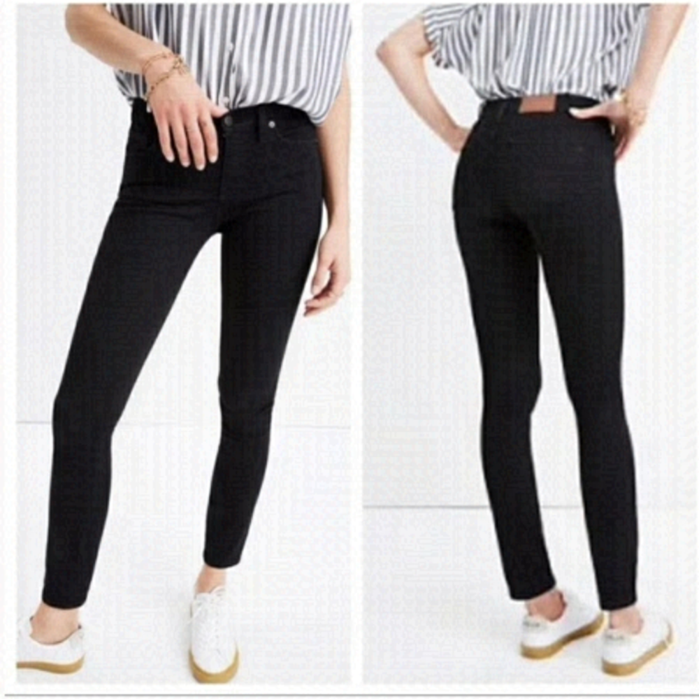 MADEWELL Sz 26 Skinny Black Jeans